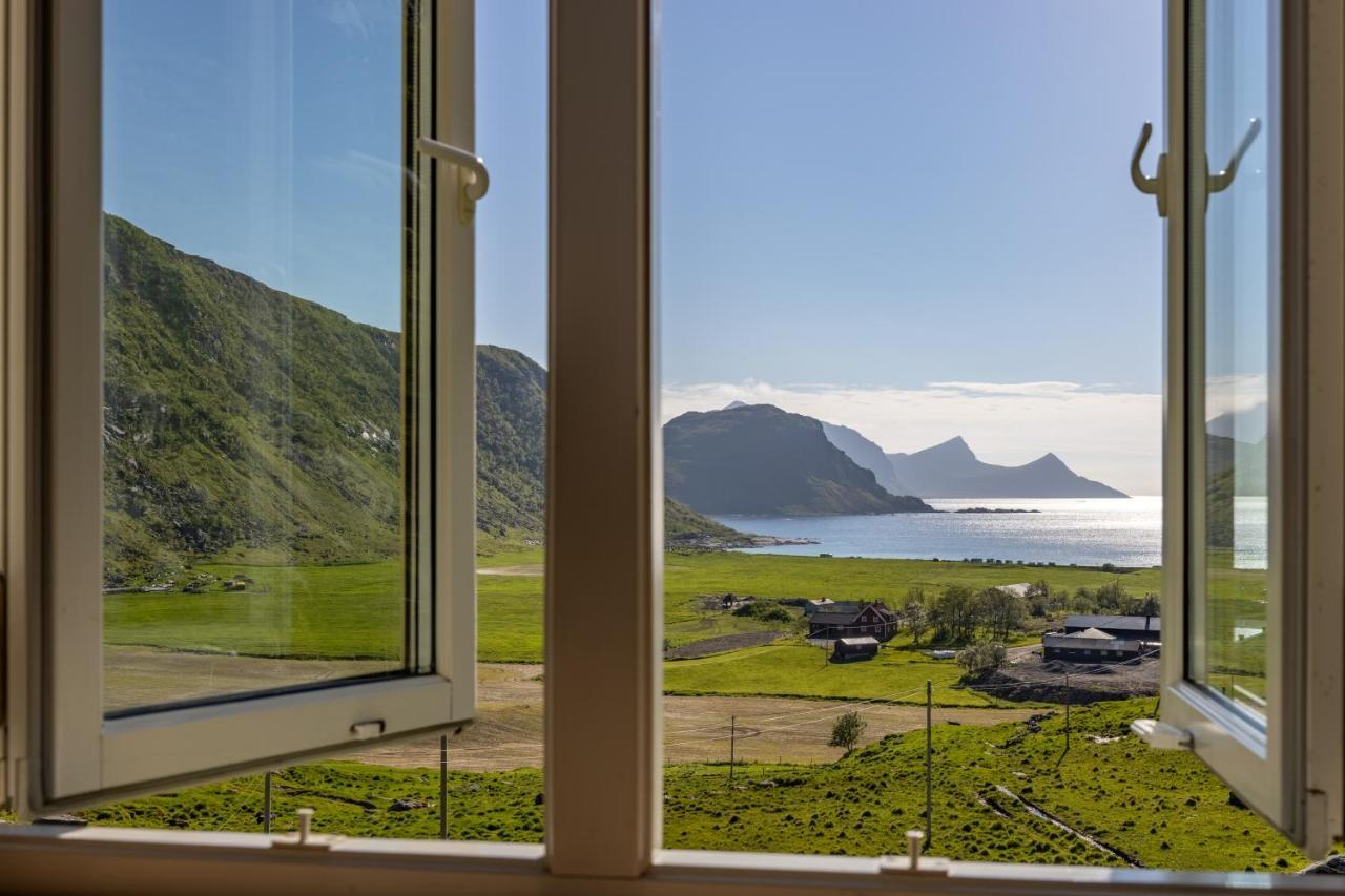Feriehus Med Flott Havutsikt Ved Hauklandstranden 레크네스 외부 사진