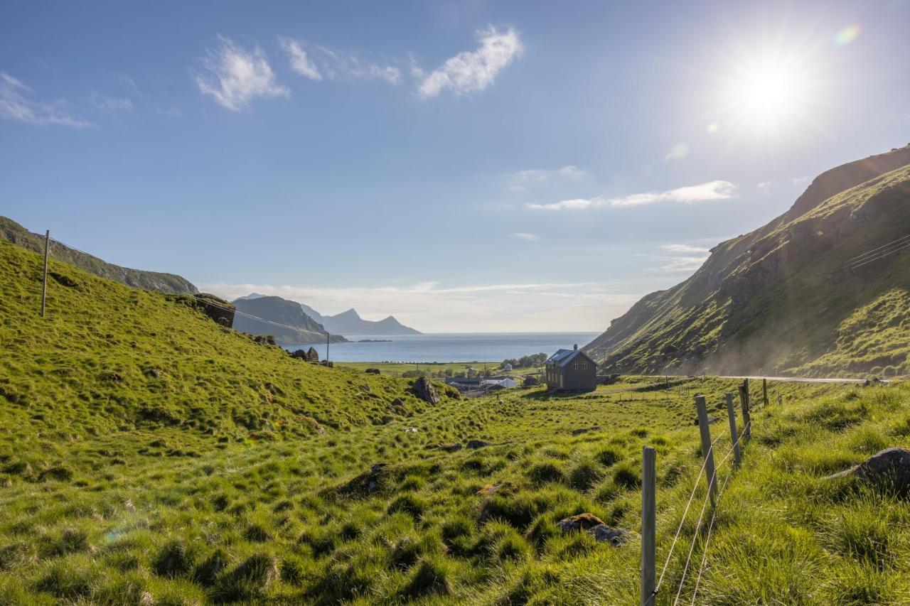 Feriehus Med Flott Havutsikt Ved Hauklandstranden 레크네스 외부 사진