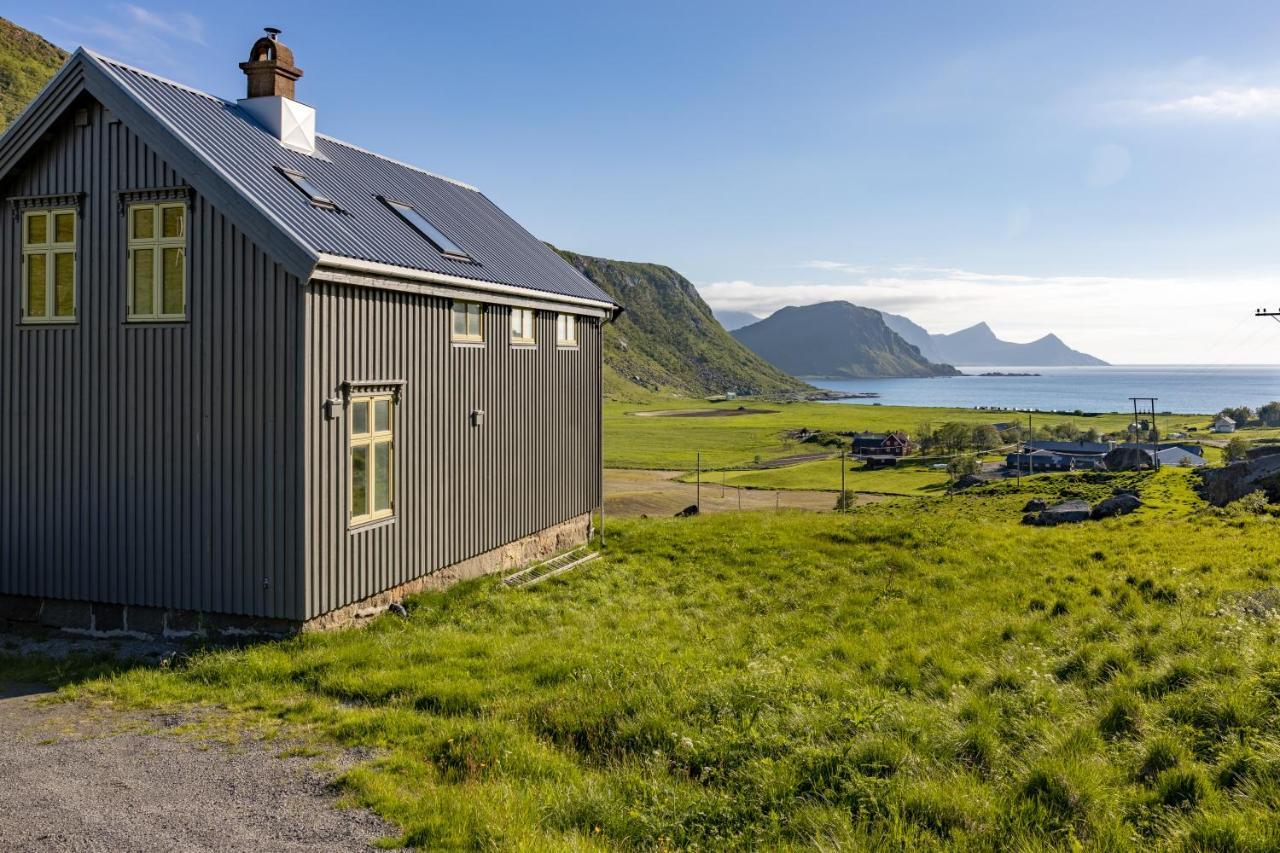 Feriehus Med Flott Havutsikt Ved Hauklandstranden 레크네스 외부 사진
